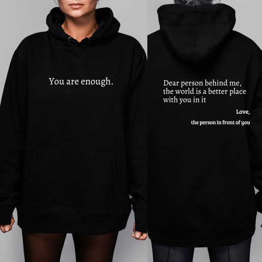 Spread Positive Message Hoodie